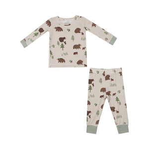 Angel Dear -L/S Loungewear Set-Sweet Brown Bears