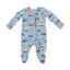 Angel Dear -2 Way Zipper Footie-Crayon Construction