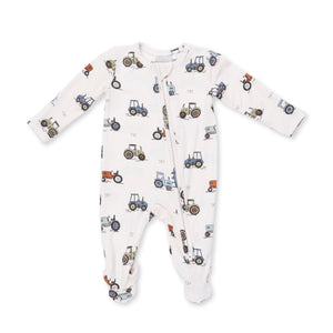 Angel Dear -2 Way Zipper Footie-Future Farmer