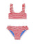 Feather 4 Arrow-Happy Daze Bikini-Red Stripe