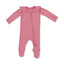 Angel Dear -2 Way Zipper Footie-Solid Baroque Rose