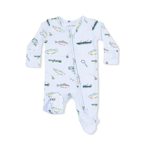 Angel Dear -2 Way Zipper Footie-Fishing