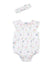 Little Me-Smocked Bubble & Headband