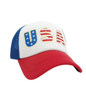 Feather 4 Arrow-Trucker Hat-USA