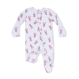 Angel Dear -2 Way Zipper Footie-Lobster