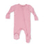 Angel Dear -2 Way Zipper Footie-Solid Rose Elegance