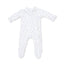 Angel Dear-Kimono Ruffle Snap Footie-Rose Briar