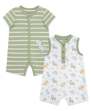 Little Me-Dinos Rompers