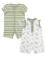 Little Me-Dinos Rompers
