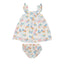 Angel Dear -Sundress and Diaper Cover-Butterfly Patch