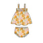 Angel Dear -Smocked Top and Bloomer-Sunflower Child
