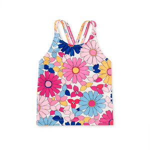 Tea Collection-Cross Back Tankini-Daisy