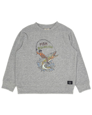 Feather 4 Arrow-Fish Wrangler Hacci Pullover