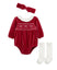 Little Me-Bows Bubble Set-Red