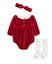 Little Me-Bows Bubble Set-Red
