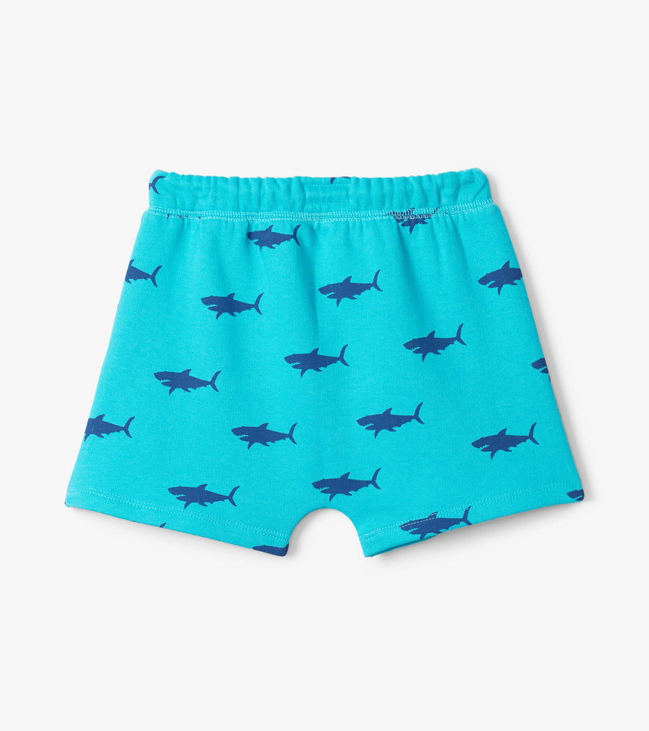 Hatley- Beachy Sharks Toddler Kanga Shorts
