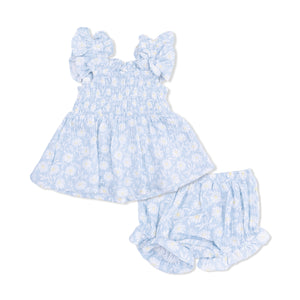 Angel Dear -Baby Doll Tunic And Bloomer Set-Western Daisies