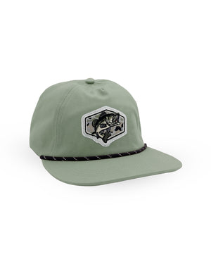 Feather 4 Arrow-Gone Fishing Snapback Hat