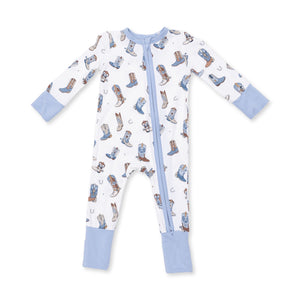 Angel Dear -2 Way Zipper Romper-Buckaroo Boots