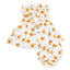 Angel Dear -Western Pearl Snap Dress & Bloomer-Baby Sunflower