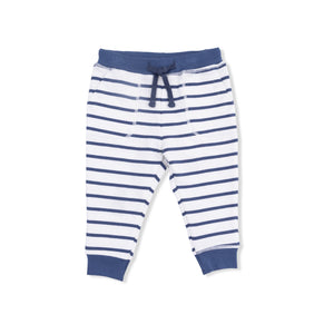 Angel Dear-French Terry Jogger-Oceana Stripe