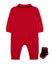 Little Me-Train Coverall Set-Red