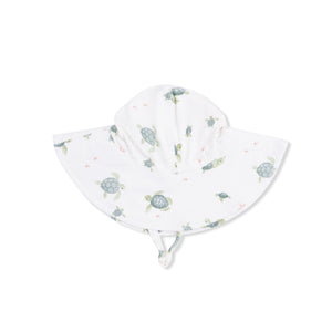 Angel Dear-Wide Brim Sun Hat-Sea Turtles