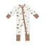 Angel Dear -2 Way Zipper Romper-Northern Woodland Animals