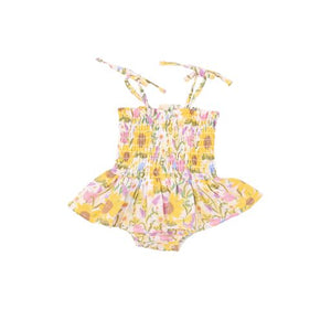 Angel Dear -Smock Bubble with Skirt-Sunflower Dream Floral