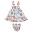 Angel Dear -Sundress and Diaper Cover-Soft Petals Floral