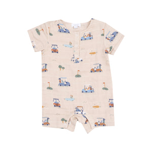 Angel Dear - Shortall Romper-Golf Cart Cuties