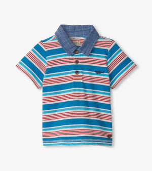 Hatley -Mediterranean Stripes Polo Tee