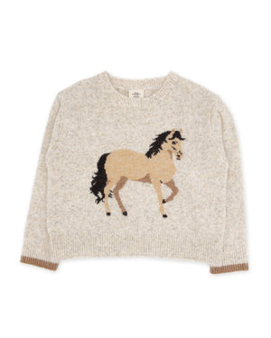 Feather 4 Arrow-Camille Horse Sweater