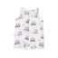 Angel Dear - Sleeveless Shortie Romper-Zooming Golf Carts