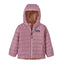 Patagonia - Baby Reversible Down Sweater Hoody-Mara Mara: Peaceful Pink