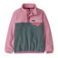 Patagonia - Kids' Lightweight Synchilla® Snap-T® Fleece Pullover- Nouveau Green