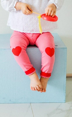 Explanet Baby Leggings - Love Pink Heart