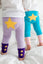 Explanet Baby Leggings - Star Purple