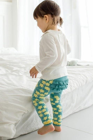 Explanet Baby Leggings - Mint Flower