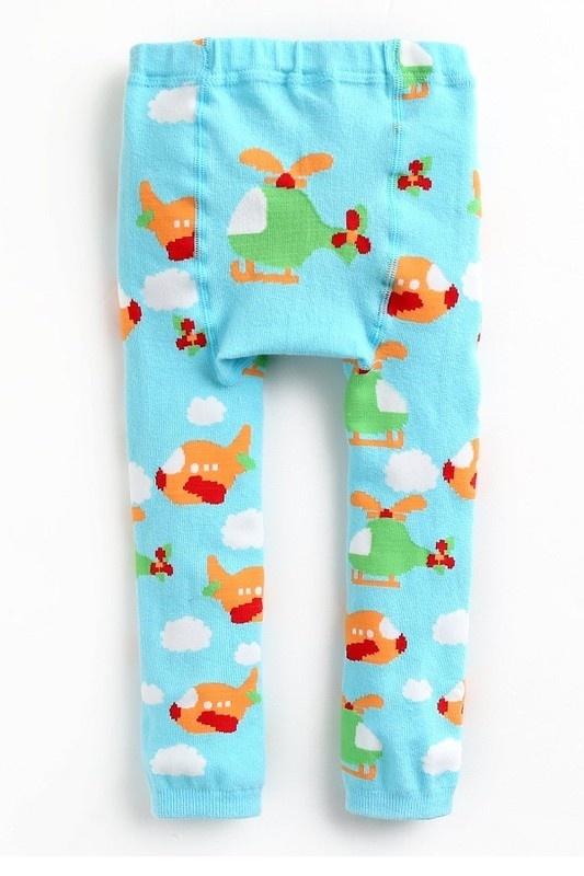 Explanet Baby Leggings -Helicopter