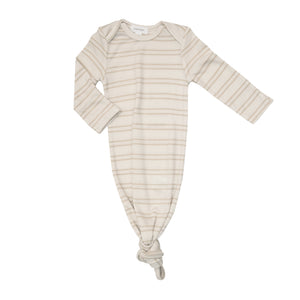 Angel Dear -Clay Stripe Knotted Gown