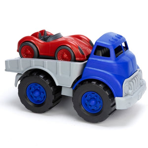 Green Toys - Flatbed Truck and Race Car