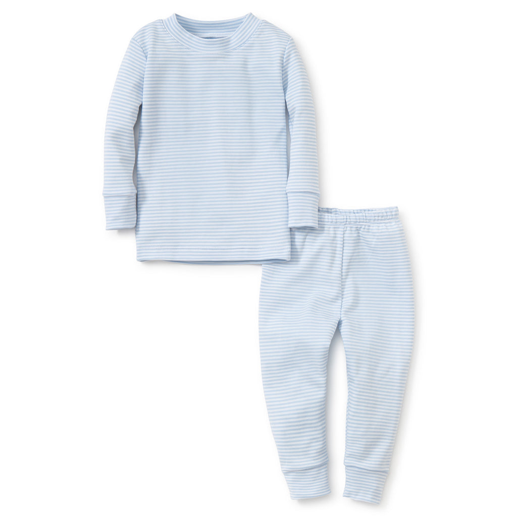 Kissy Kissy - Simple Stripes Pajama Set - Blue