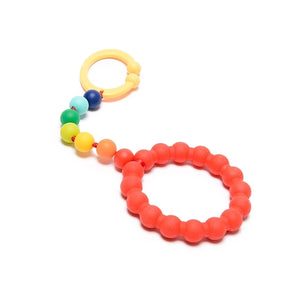 Chewbeads - Baby Gramercy Teething Stroller Toy - Rainbow