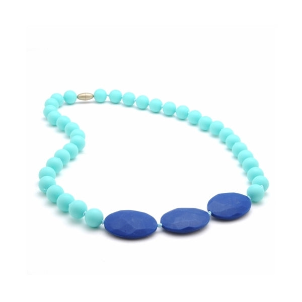 Chewbeads - Greenwich Teething Necklace - Turquoise
