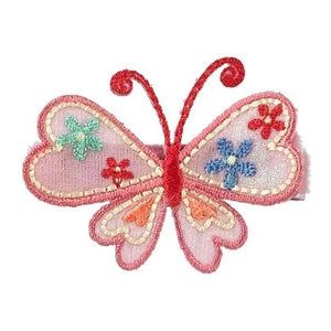 No Slippy Hair Clippy - Karielle Butterfly Pinch Clip - Bubblegum