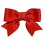 No Slippy Hair Clippy - Emily Classic Grosgrain Baby Bow - Red