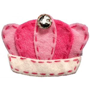 No Slippy Hair Clippy - Fiona Crown with Jewel