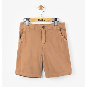Hatley -  Khaki Twill Shorts 