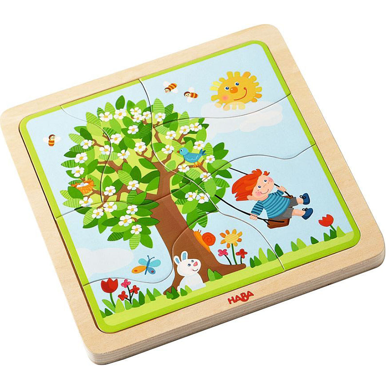 Haba - Wooden Puzzle My Time of Year